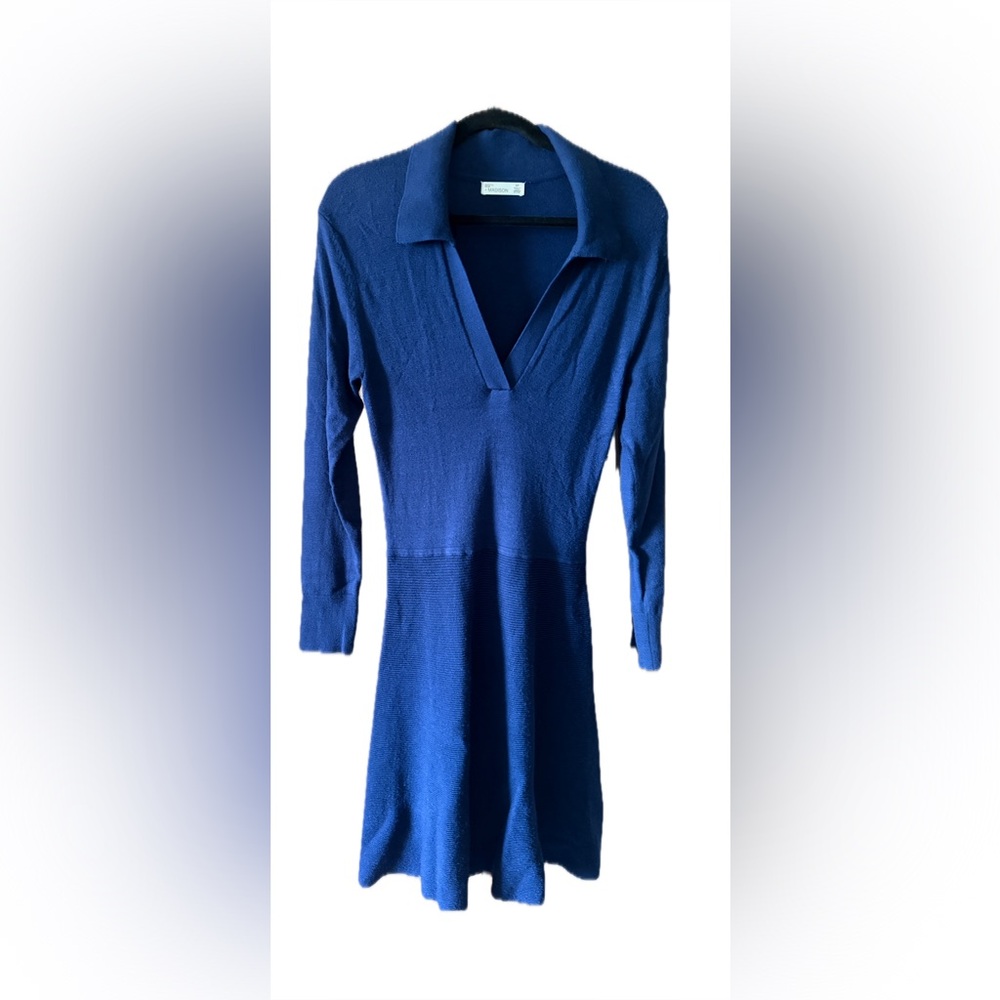 89th & Madison Navy Sweater Dress